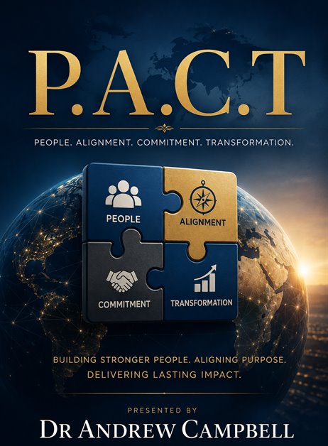 PACT: From Conflict to Connection, leadership guide by Dr. Andrew Campbell
